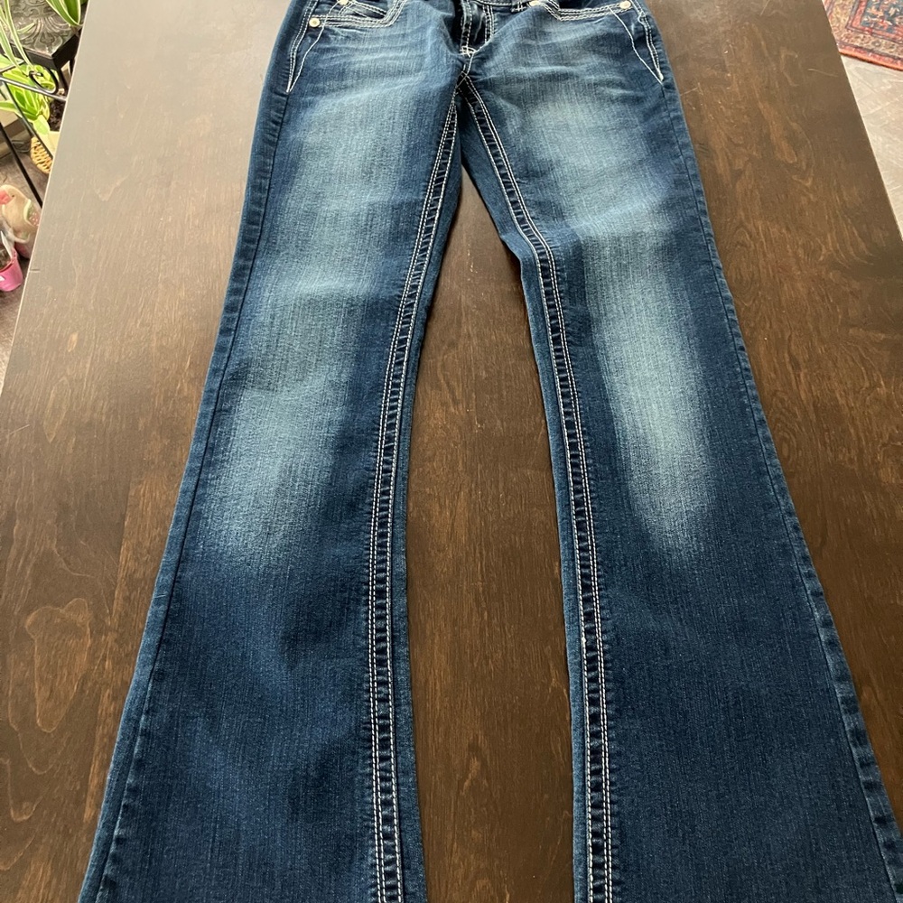 Wallflower Blue Flare & Wide Leg Jeans